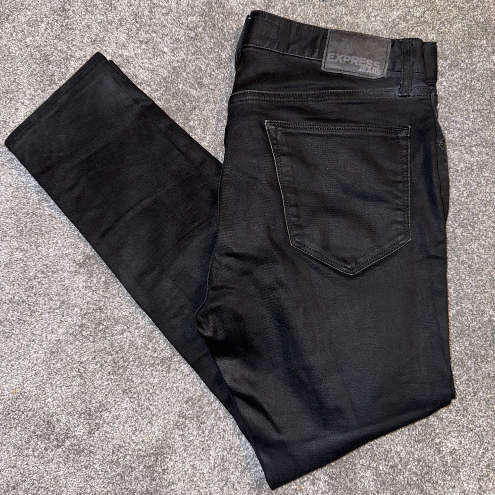 Men’s black jeans Express jeans